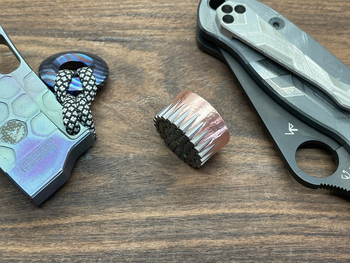 Deep etched Superconductor Spinning Top DOCK Sphere Dock EveryDay Carry EDC Custom MetonBoss Best friend gift CNC Gift ideas Christmas gift