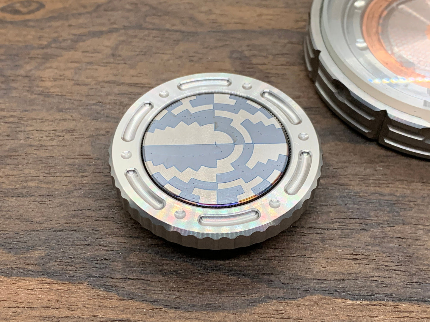 Strobe effects Titanium Coin for Billetspin Gambit (only Coin included)