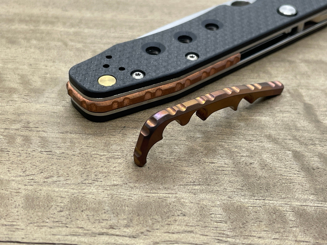 Titanium Gear BACKSPACER for Spyderco Smock MetonBoss