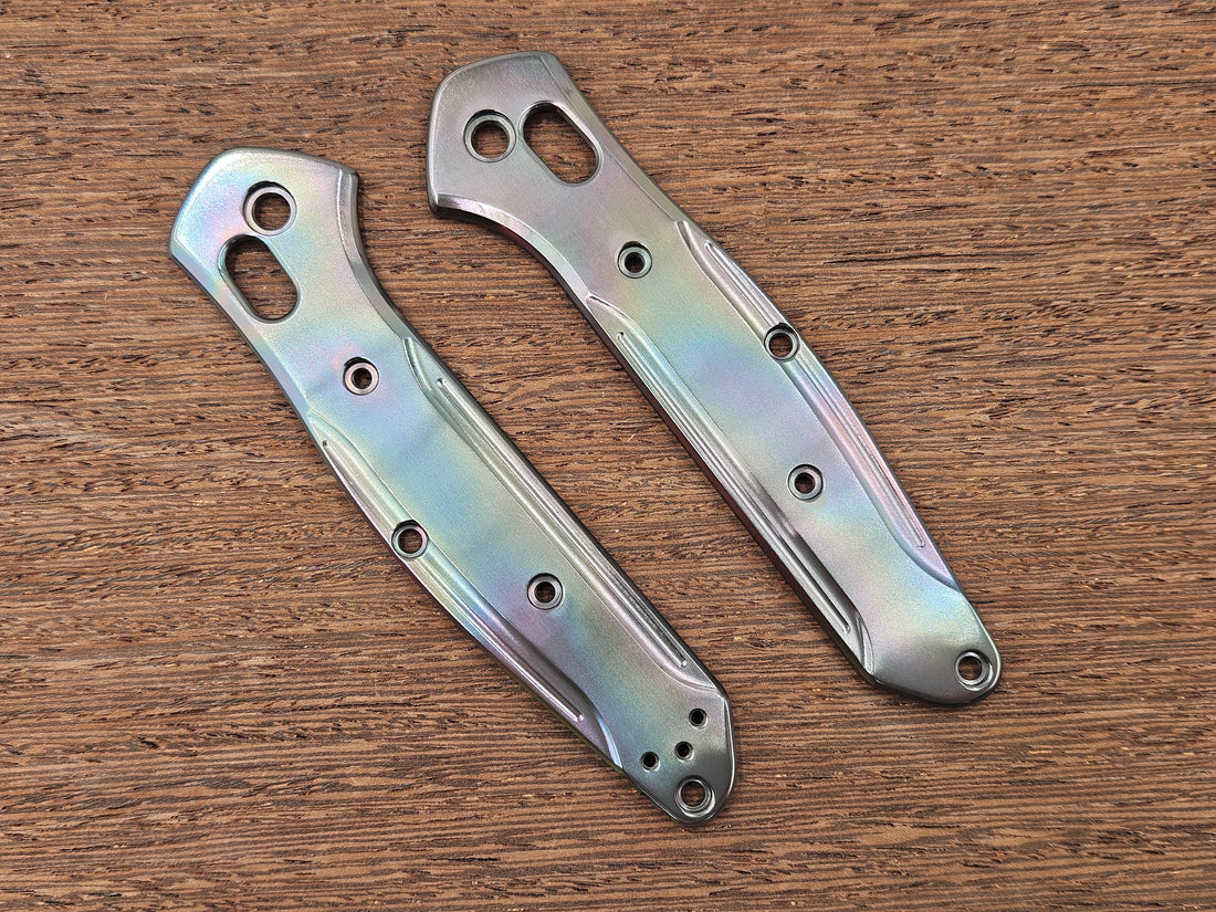 CLR Benchmade 940 Osborne<br>Zirconium Standard Oil Slick Brushed