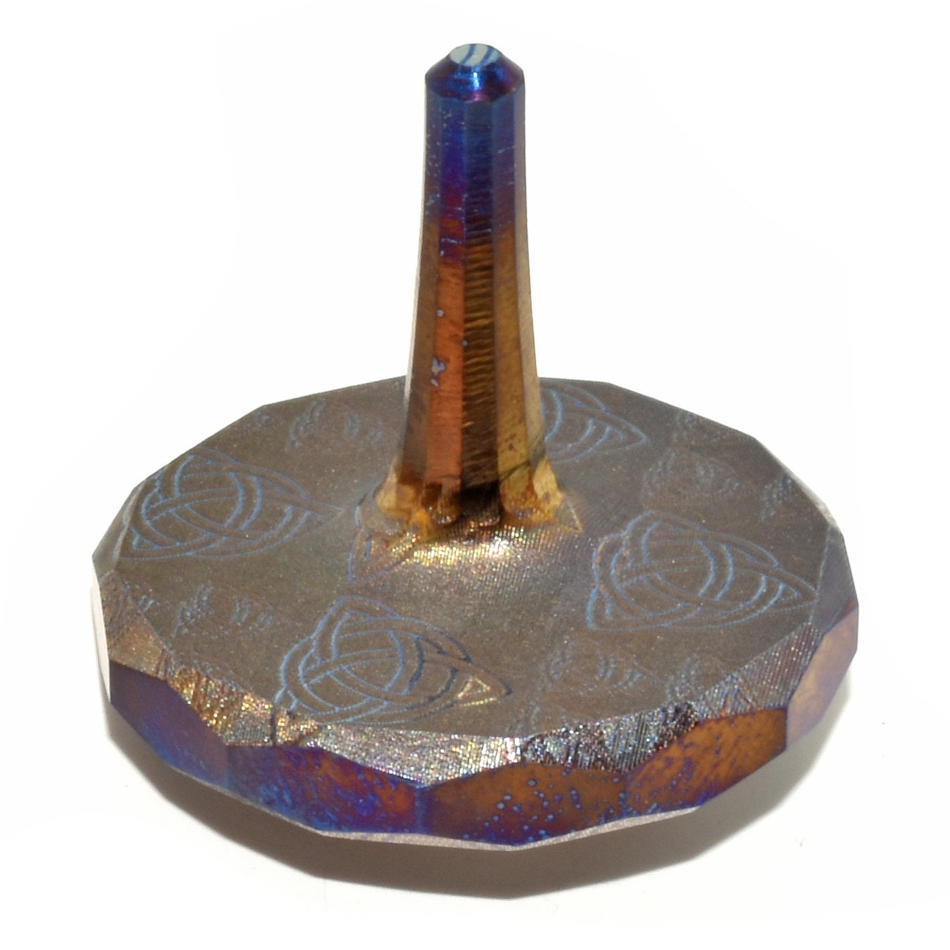 Eternal LOVE Flamed Titanium Spinning Top Metonboss