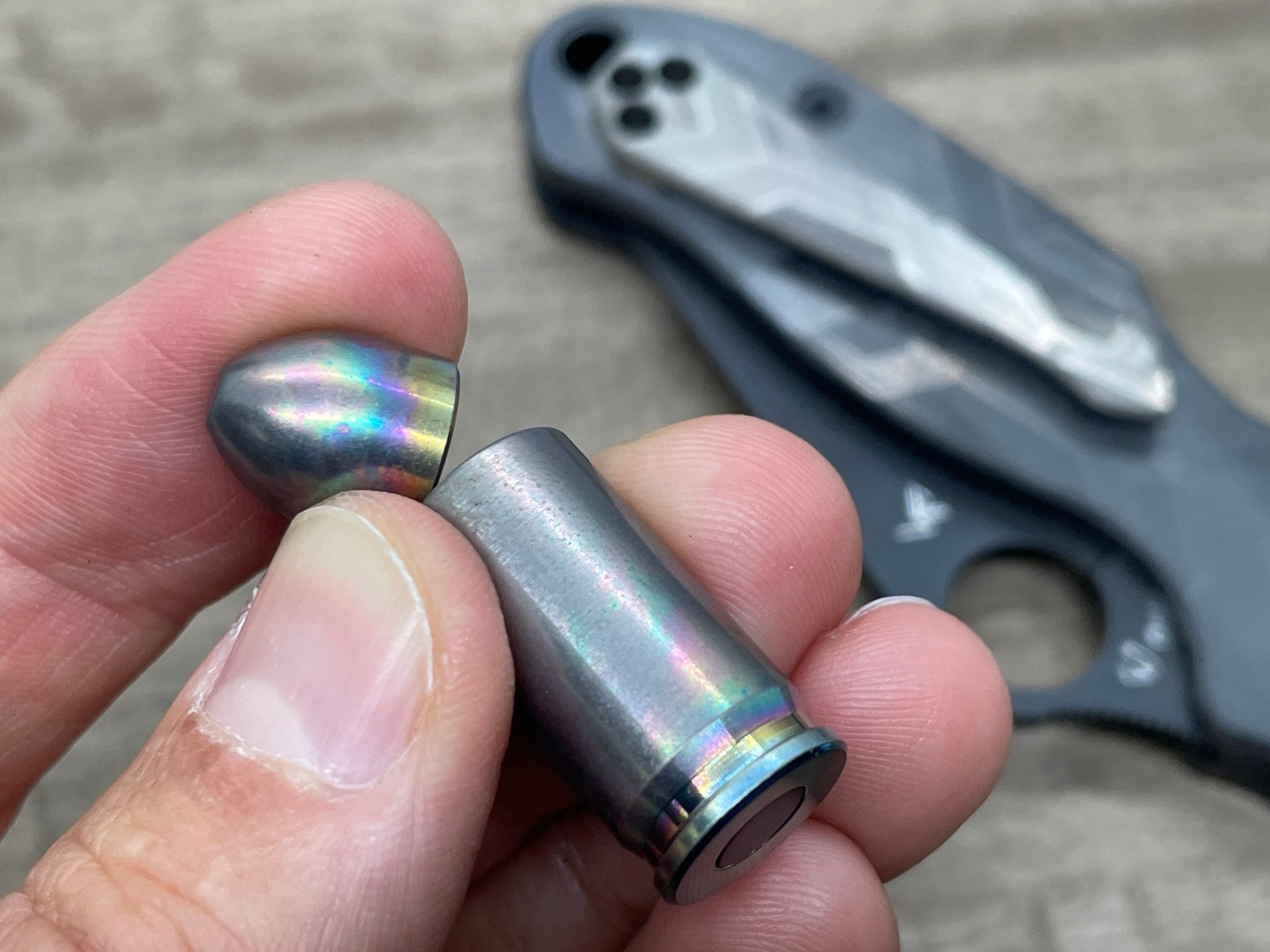 Dark Titanium HAPTIC-BULLET Haptic Slider ideas Adhd fidget Fridge mag –  Metonboss