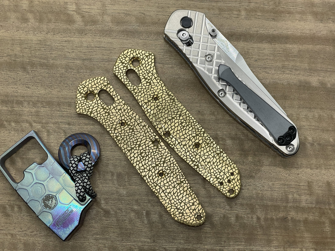 NEBULA Brass Scales for Benchmade 940 Osborne