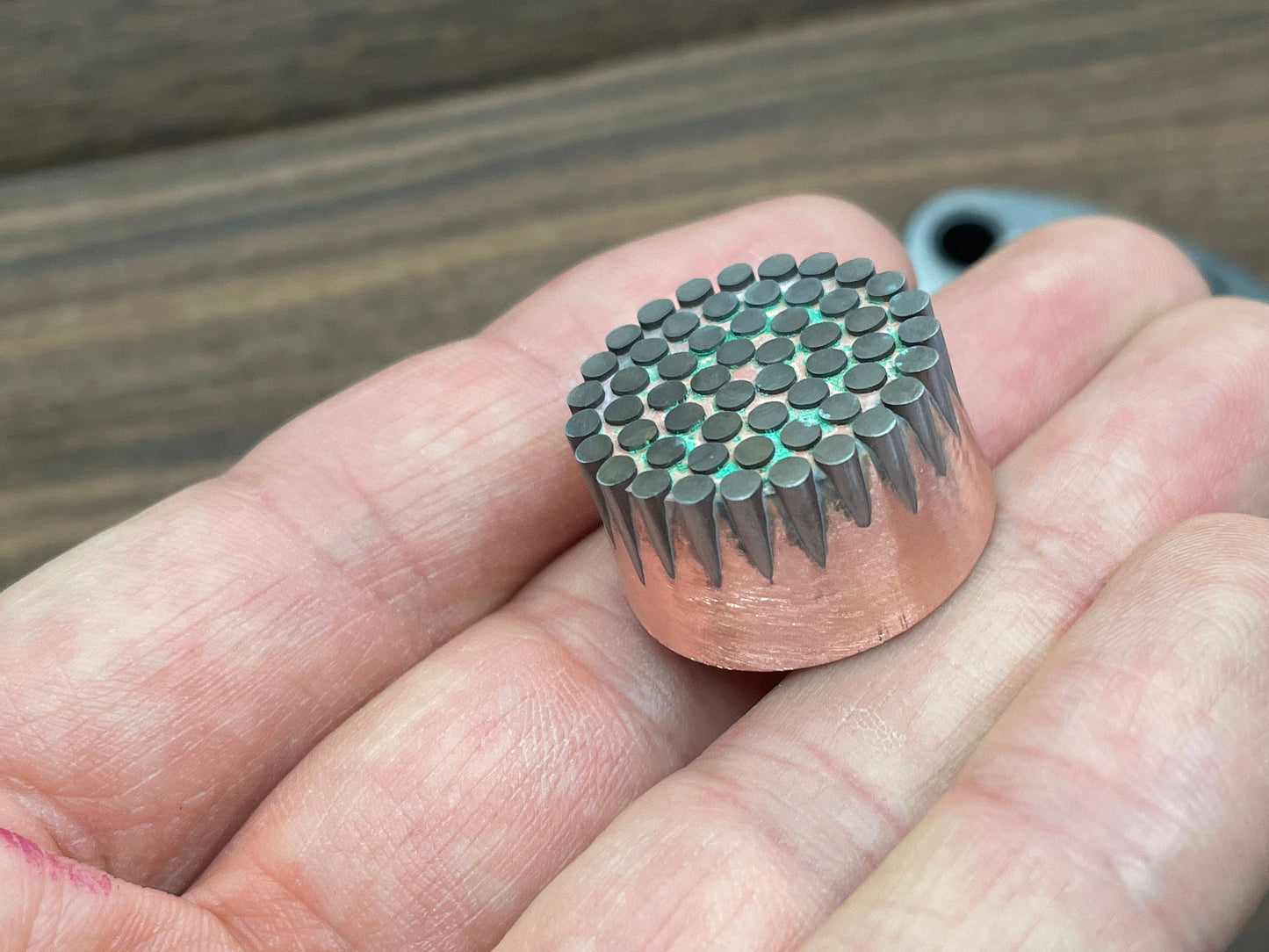 Deep etched Superconductor Spinning Top DOCK Sphere Dock EveryDay Carry EDC Custom MetonBoss Best friend gift CNC Gift ideas Christmas gift