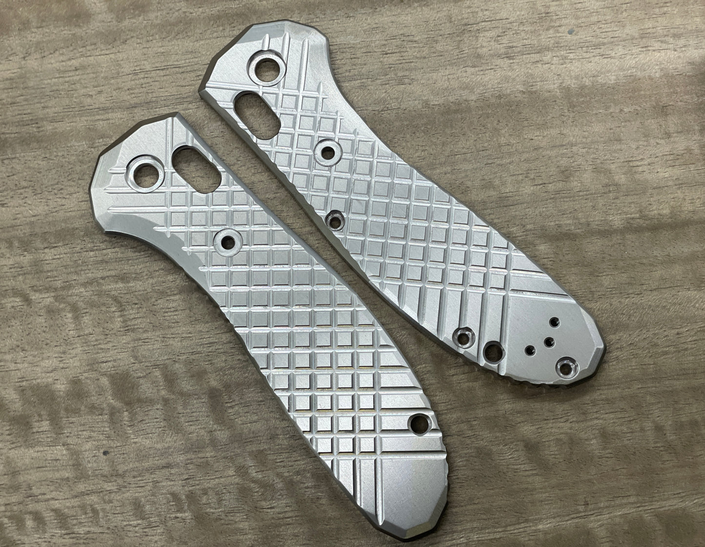 Tumbled FRAG Titanium Scales for Benchmade GRIPTILIAN 551 & 550