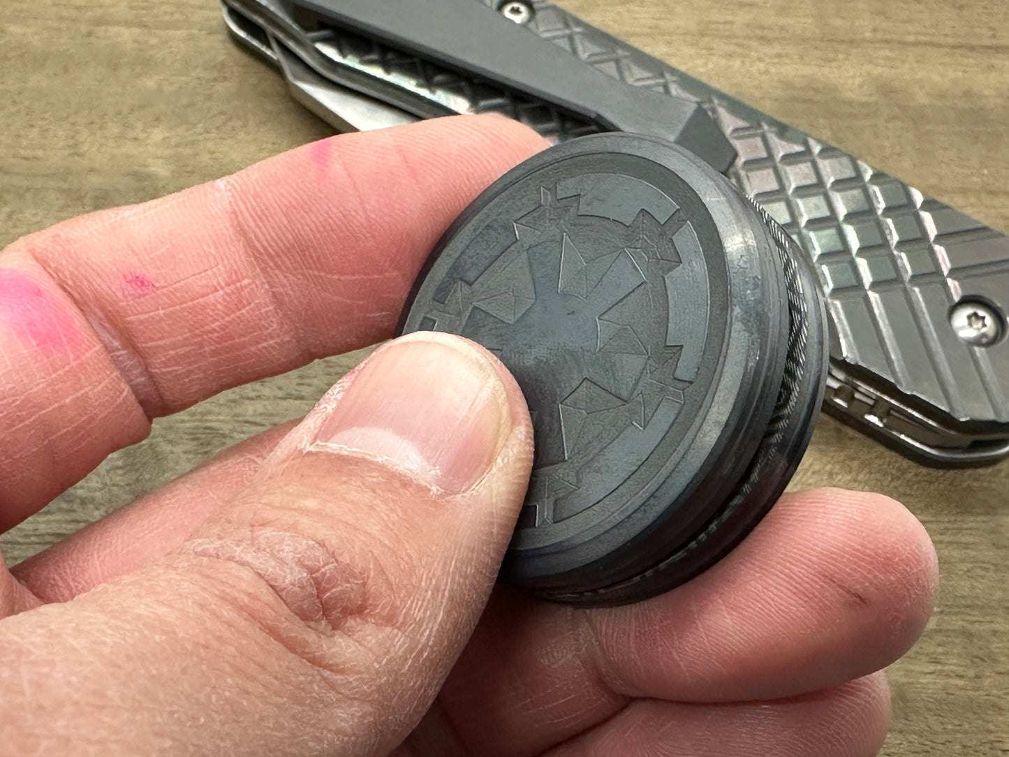 Rebel Alliance vs Imperial Galactic Black Tungsten HAPTIC Coins CLICKY Haptic