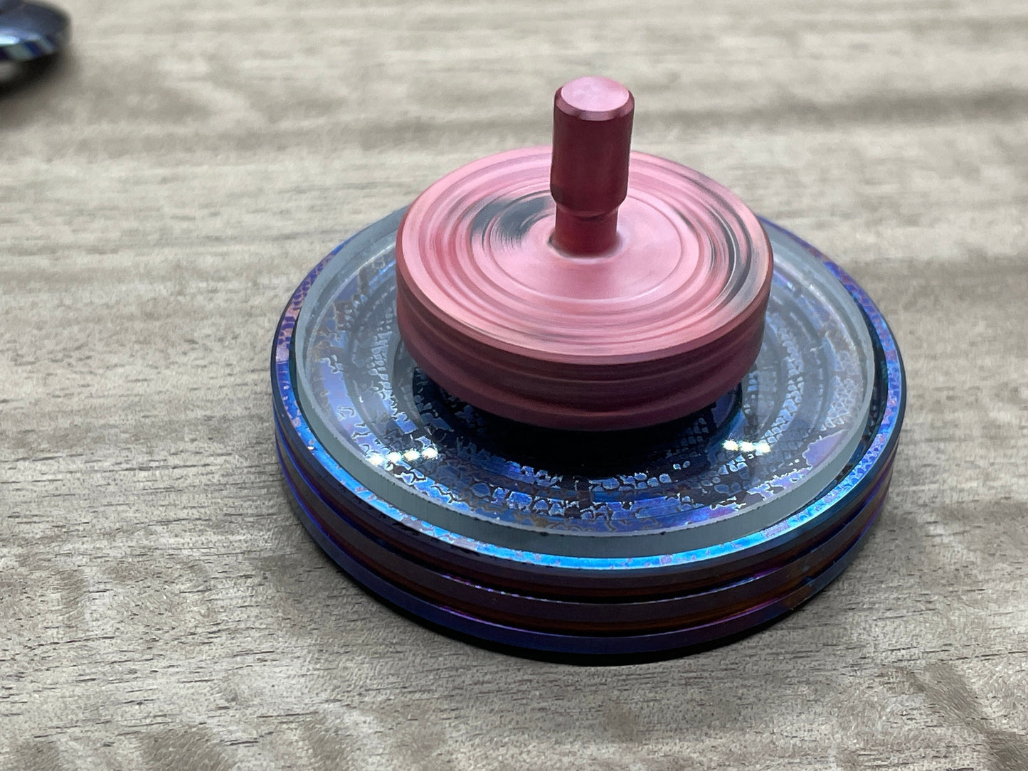 Grooved SHIPWRECK Copper PERFORMER Spinning Top