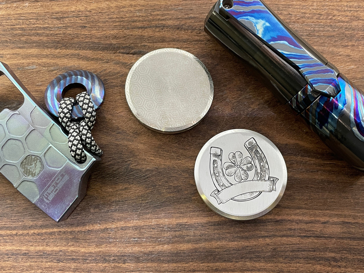 LUCKY HAPTIC Coins CLICKY Stainless Steel Fidget toys