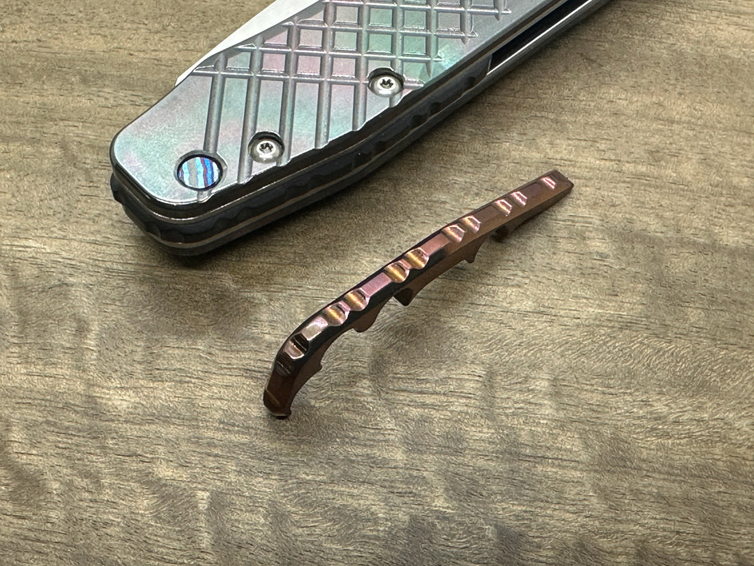 Titanium Gear BACKSPACER for Spyderco Smock MetonBoss