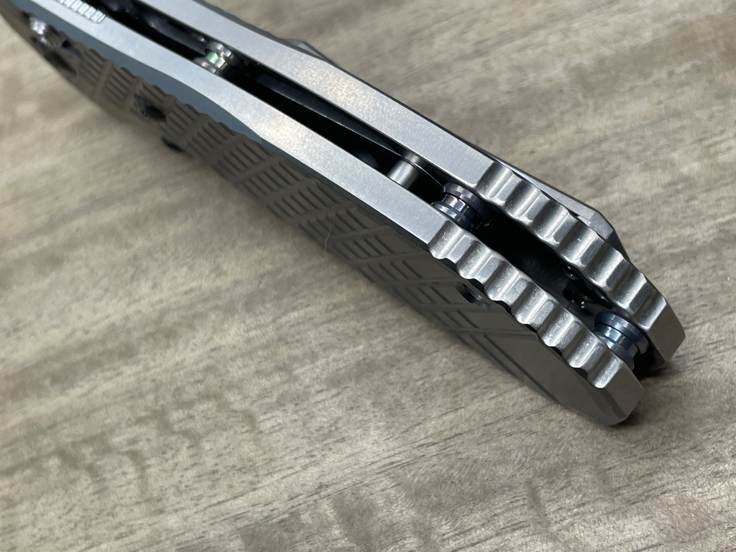 Tumbled FRAG Titanium Scales for Benchmade GRIPTILIAN 551 & 550