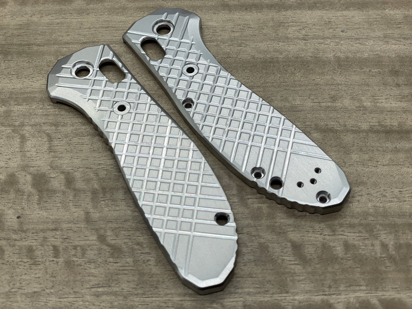 Tumbled FRAG Titanium Scales for Benchmade GRIPTILIAN 551 & 550