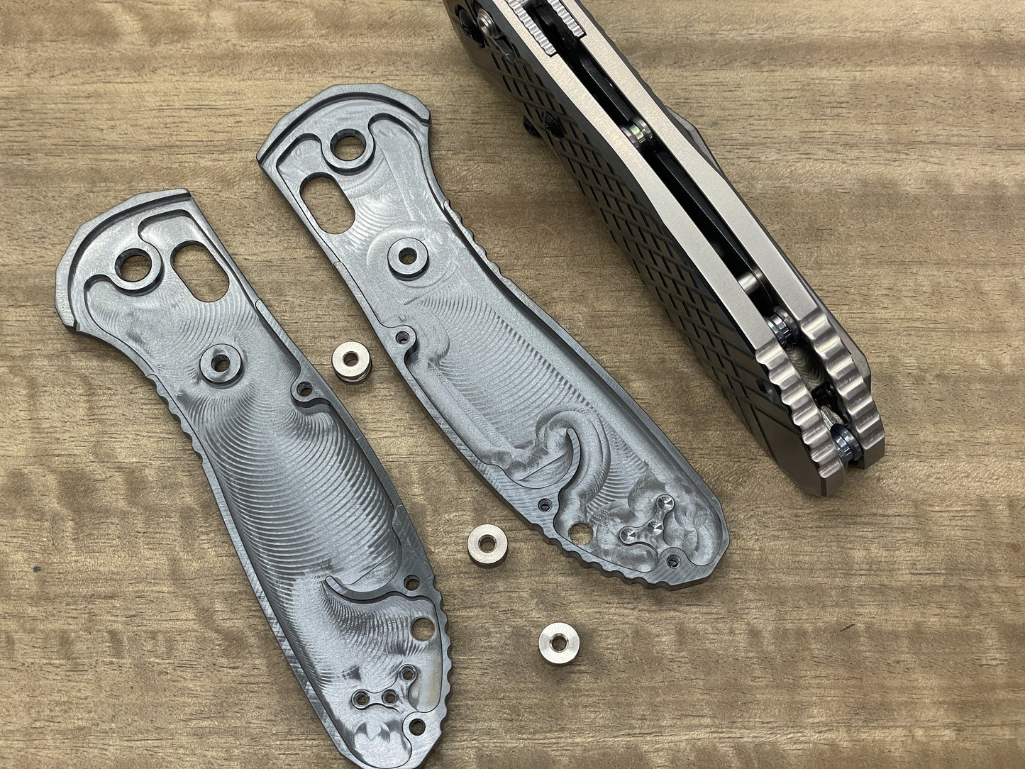 Dama LADDER Zirconium Scales for Benchmade GRIPTILIAN 551 & 550