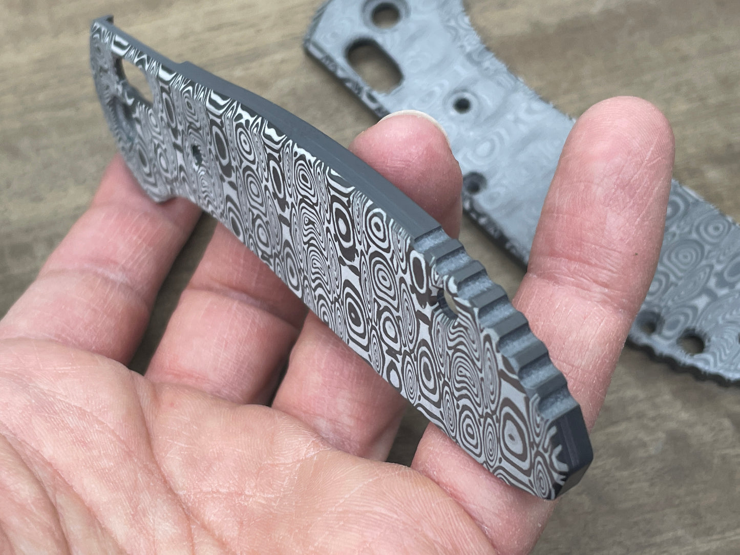 Dama LADDER Zirconium Scales for Benchmade GRIPTILIAN 551 & 550