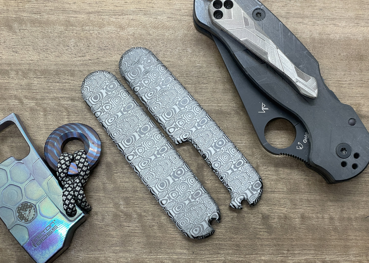 Dama LADDER 91mm Zirconium Scales for Swiss Army SAK
