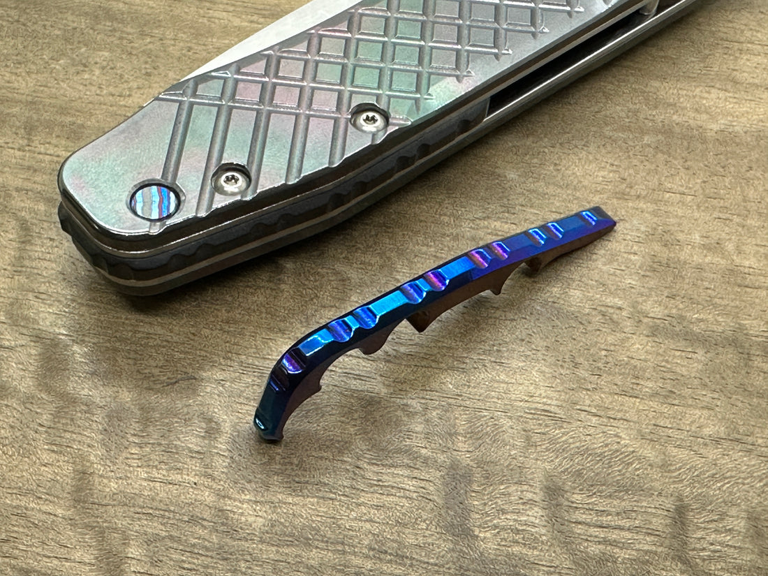 Titanium Gear BACKSPACER for Spyderco Smock MetonBoss