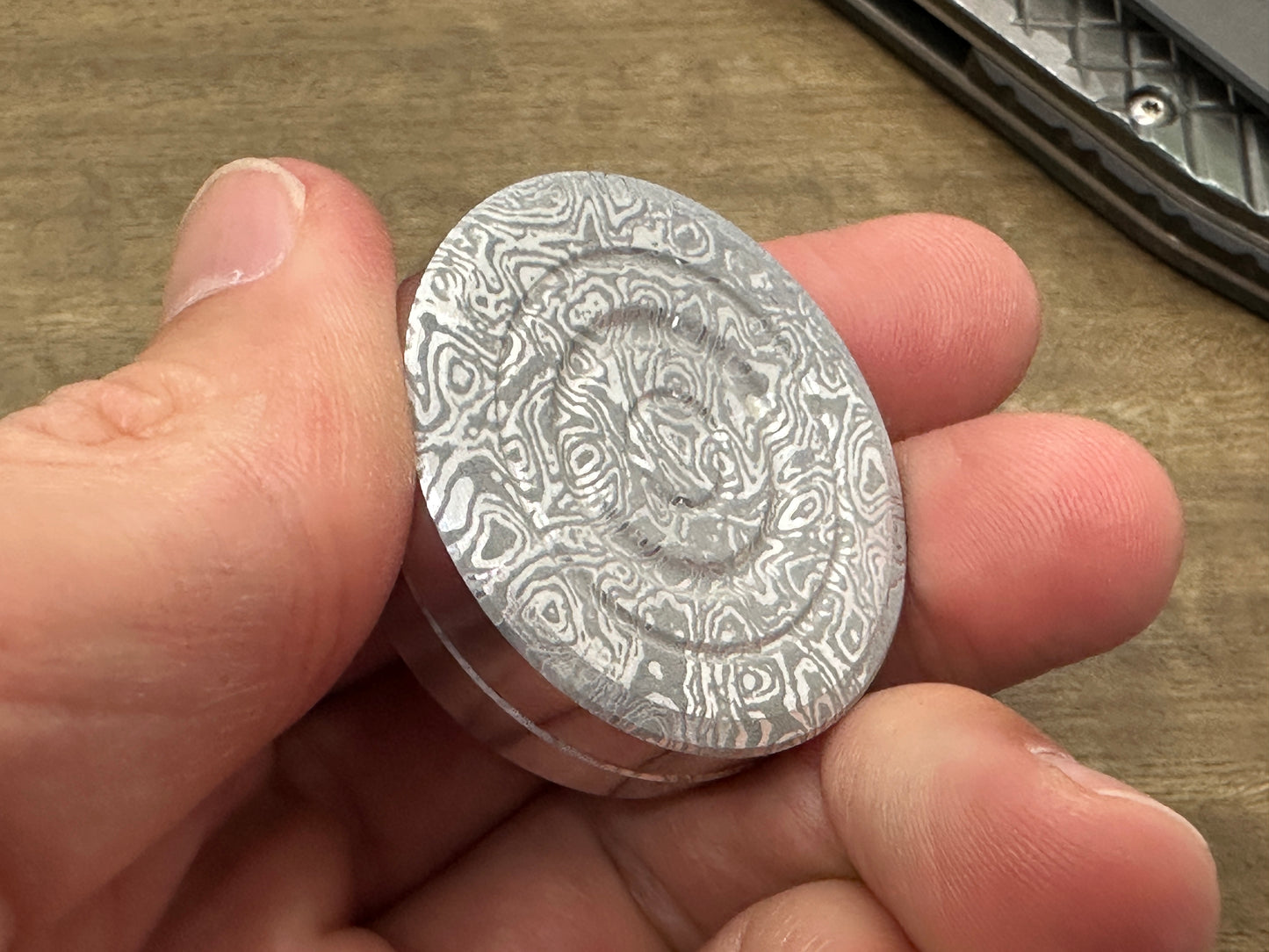 ALIEN Parallel position Magnets ORBITER Aluminum Haptic Coins Slider Fidget