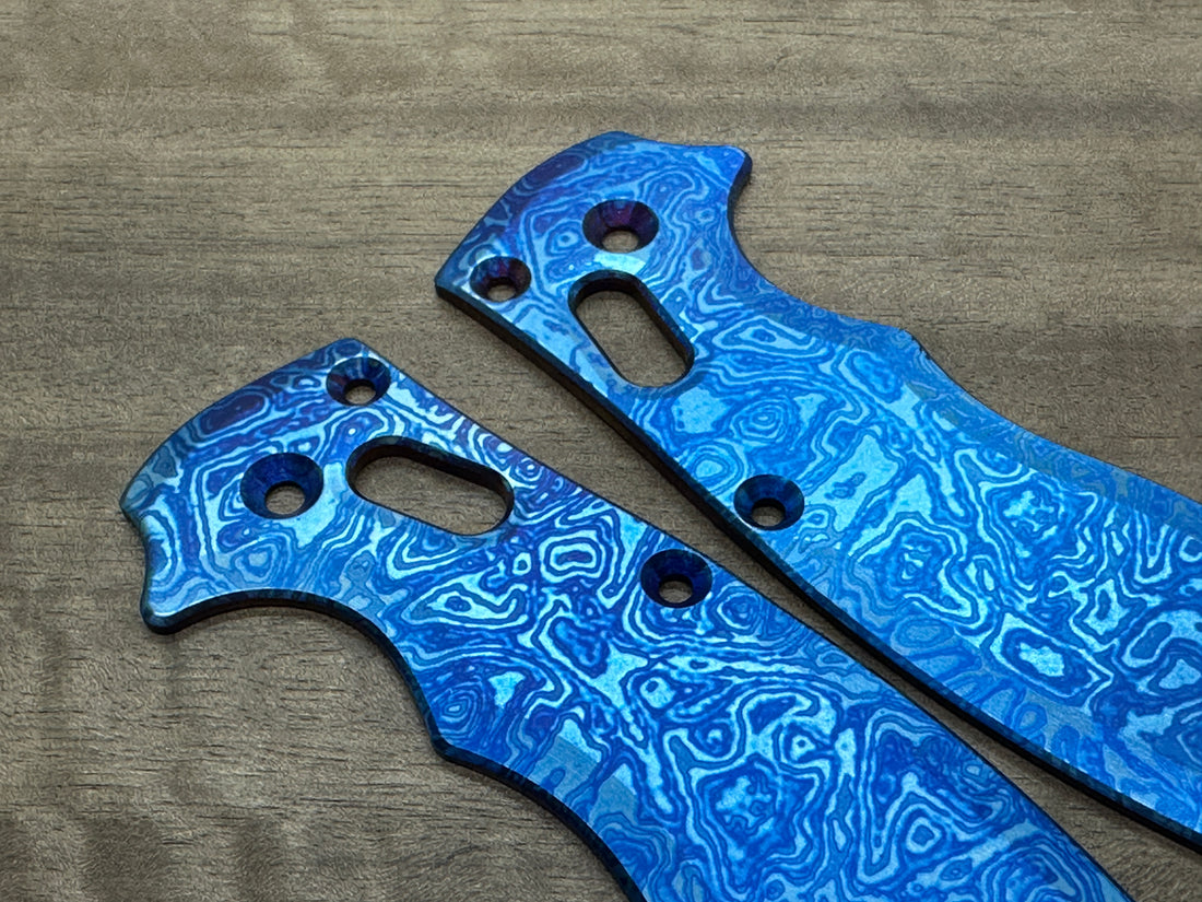 ALIEN Flamed Titanium scales for Spyderco MANIX 2