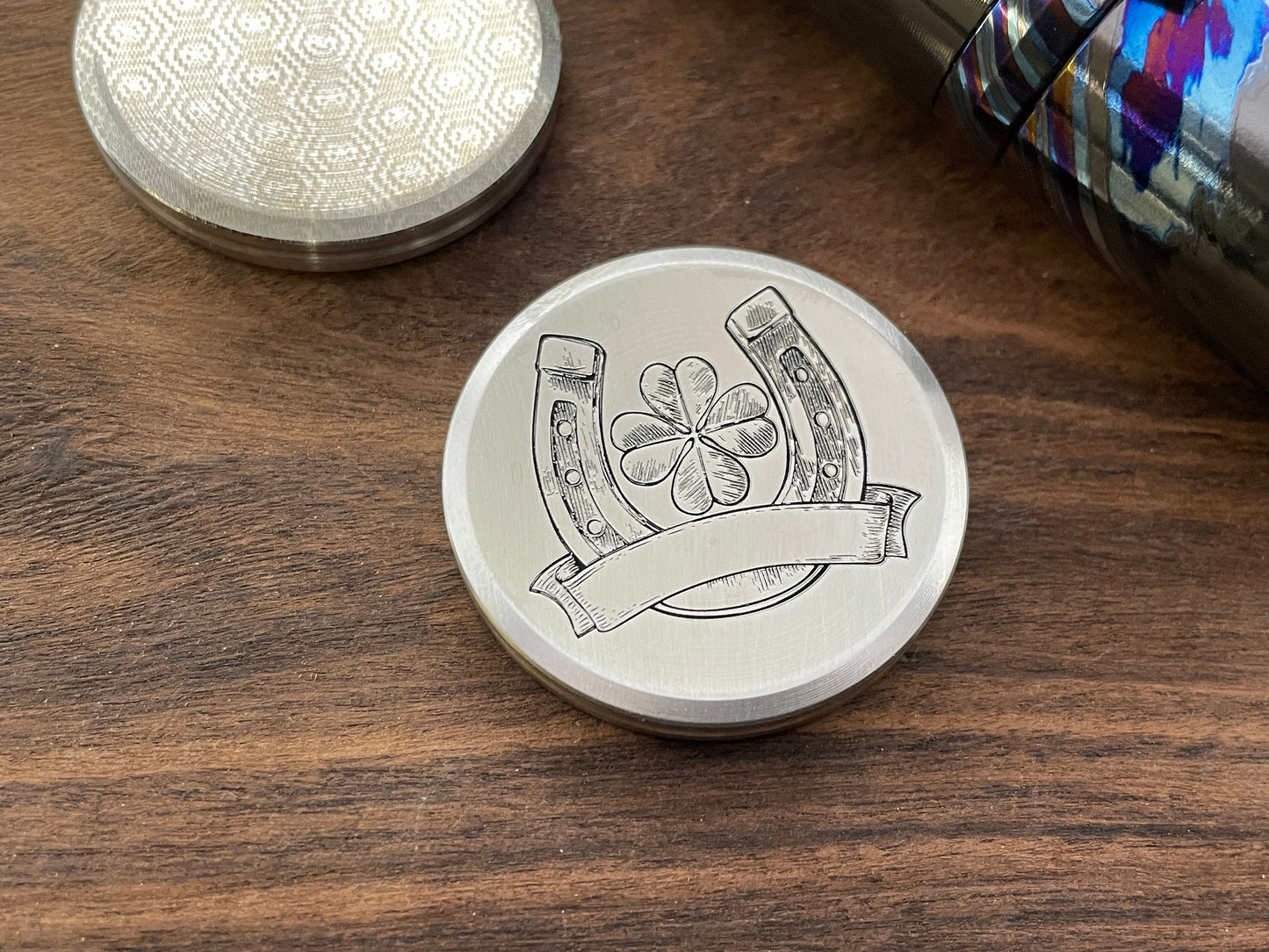 LUCKY HAPTIC Coins CLICKY Stainless Steel Fidget toys