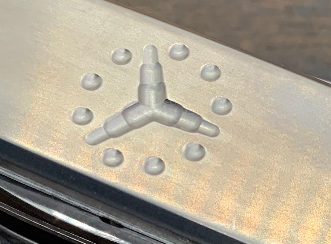 Polished 91mm Titanium Scales for Swiss Army SAK