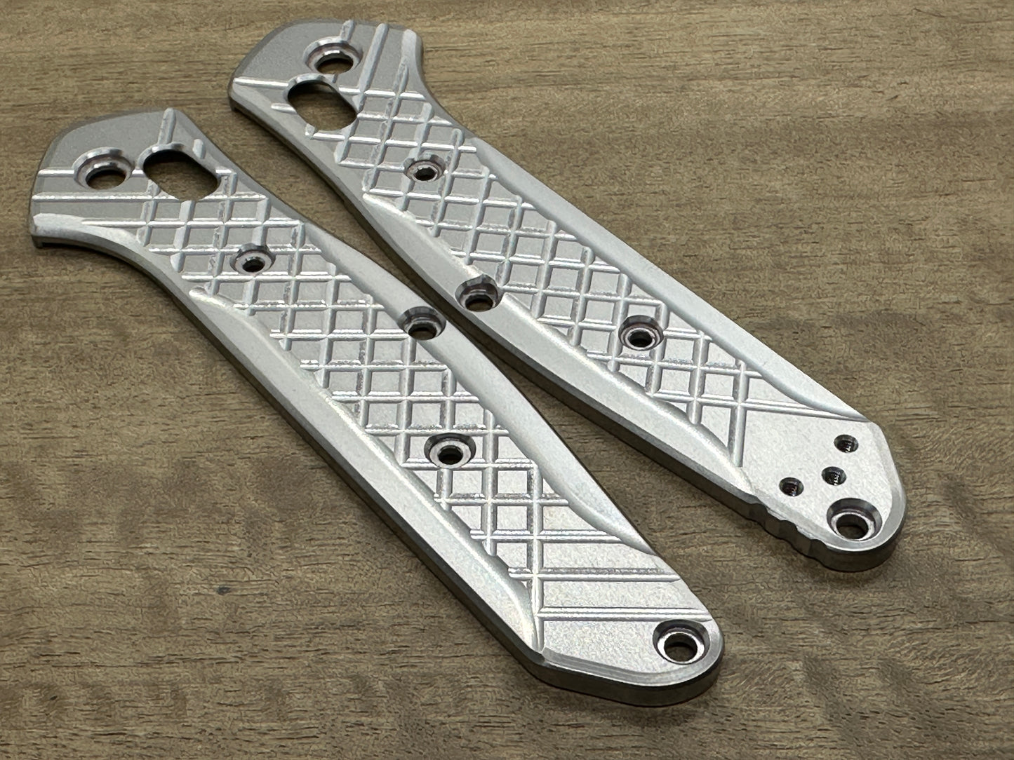 FRAG Cnc milledTitanium Scales for Benchmade 940 Osborne