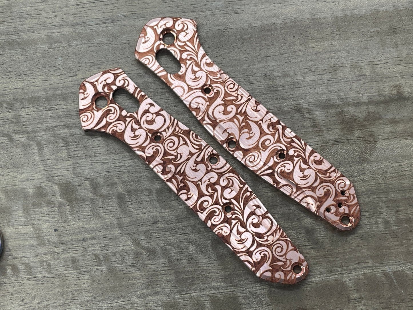 VICTORIA Copper Scales for Benchmade 940 Osborne