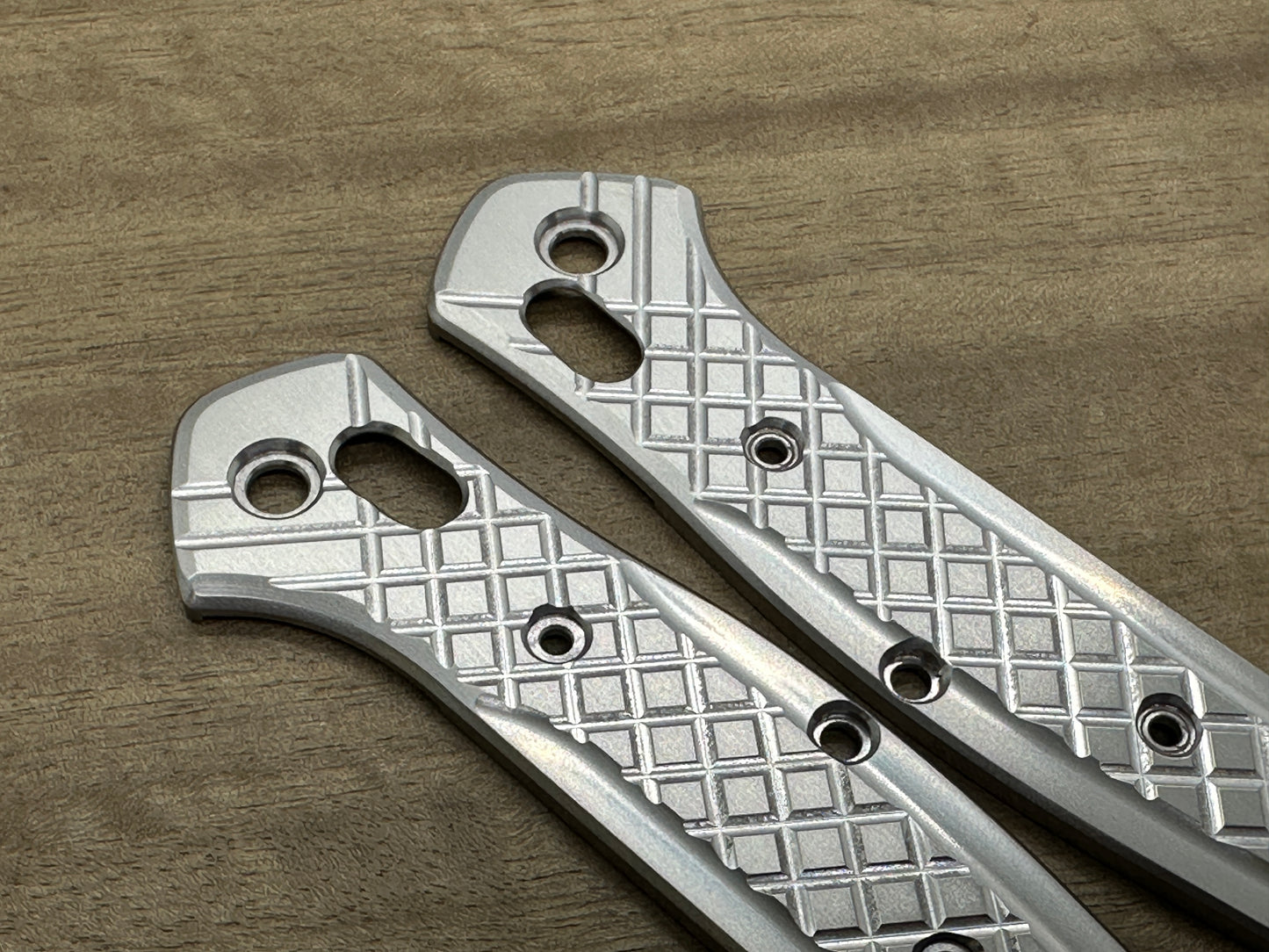 FRAG Cnc milledTitanium Scales for Benchmade 940 Osborne