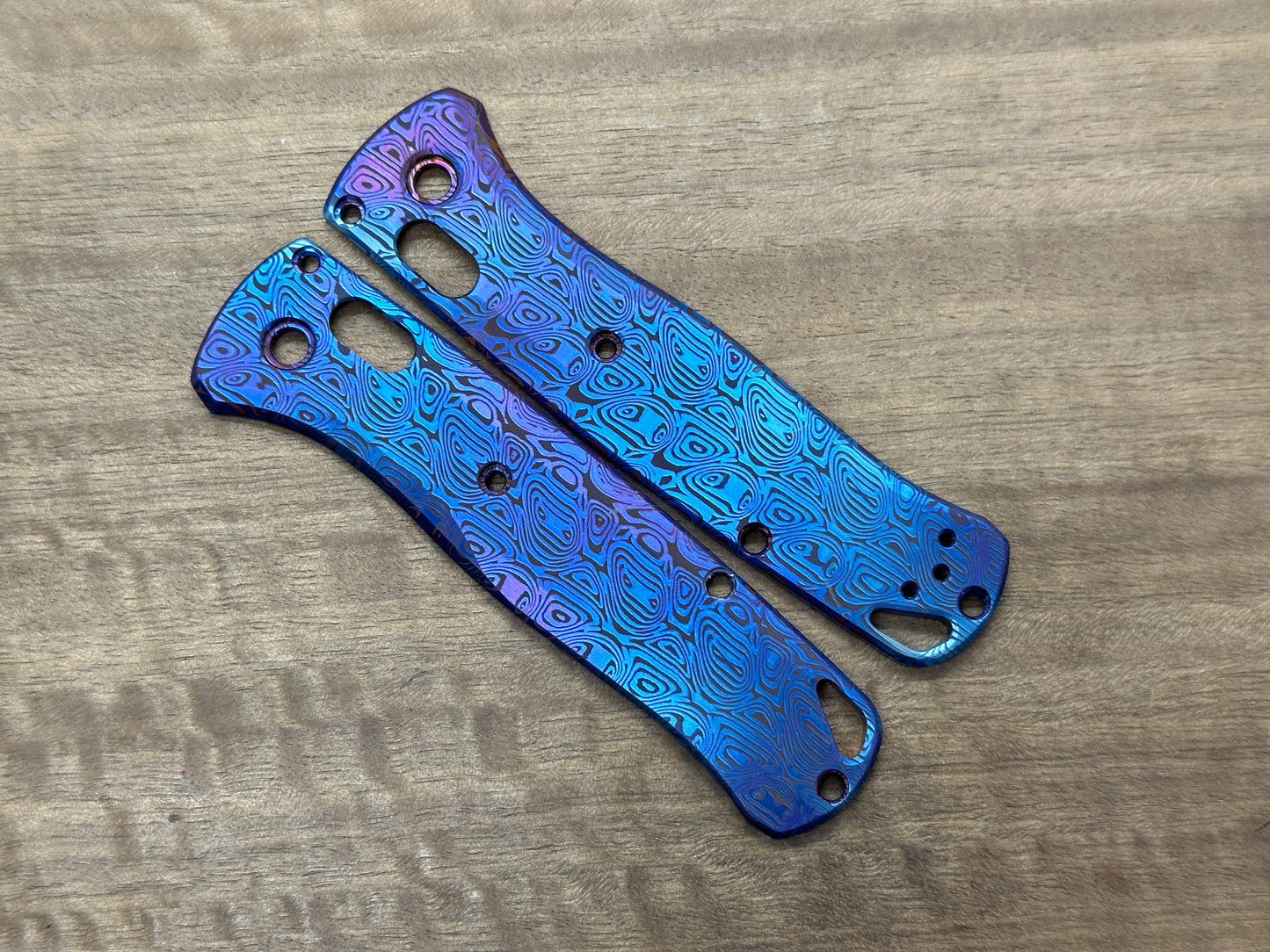 Dama AEGR Flamed Titanium Scales for Benchmade Bugout 535