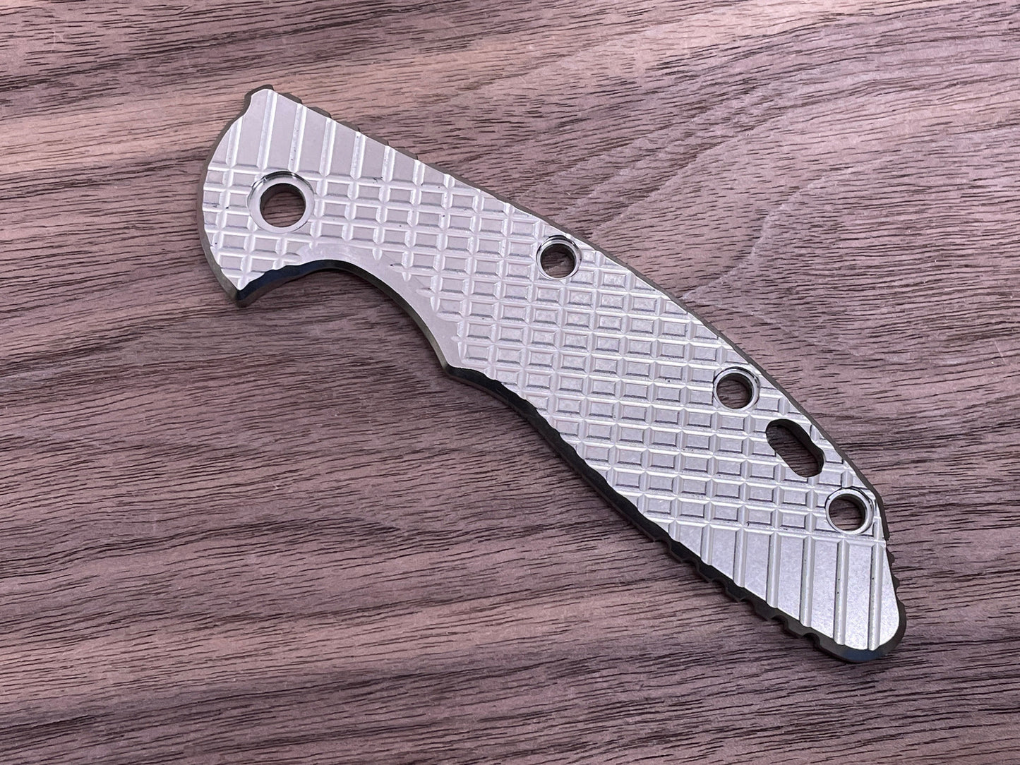 Stone Washed FRAG Cnc milled Titanium scale for XM-18 3.5 HINDERER