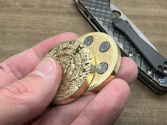 ALIEN ORBITER HAPTIC Coins Brass Haptic Coins Fidget