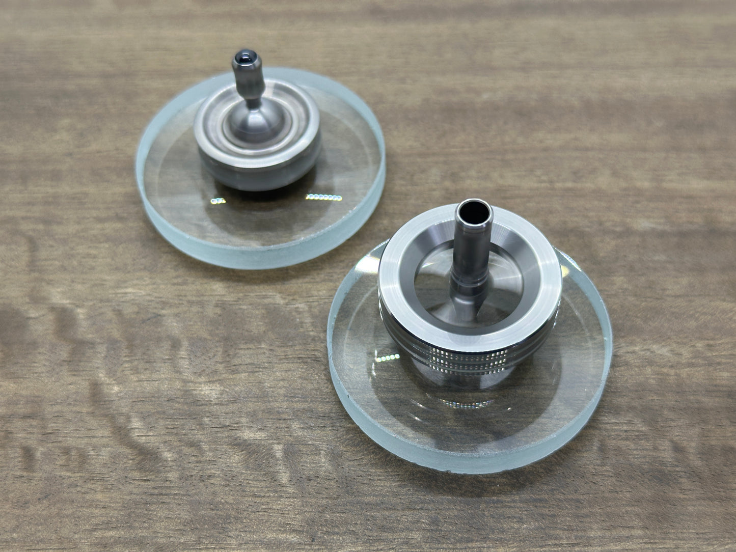 Two 50mm Concave Lenses for Spinning Tops & Coins