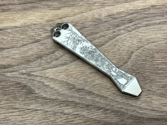 Samurai Honor Dmd Titanium CLIP for most Spyderco models