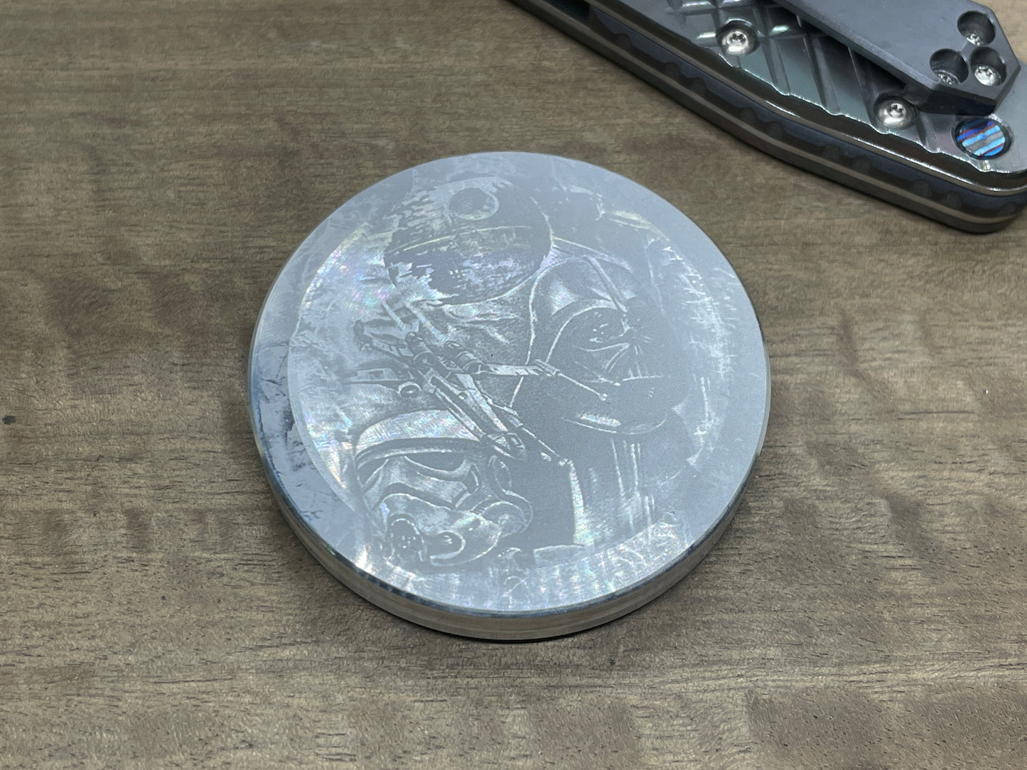 4 sizes Star Wars Aerospace grade Aluminum Worry Coin