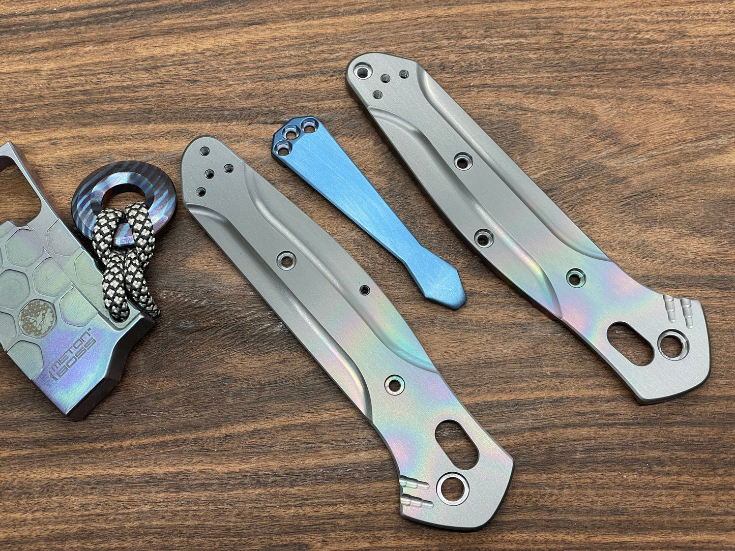 BLUE ano Dmd Titanium CLIP for most Benchmade models
