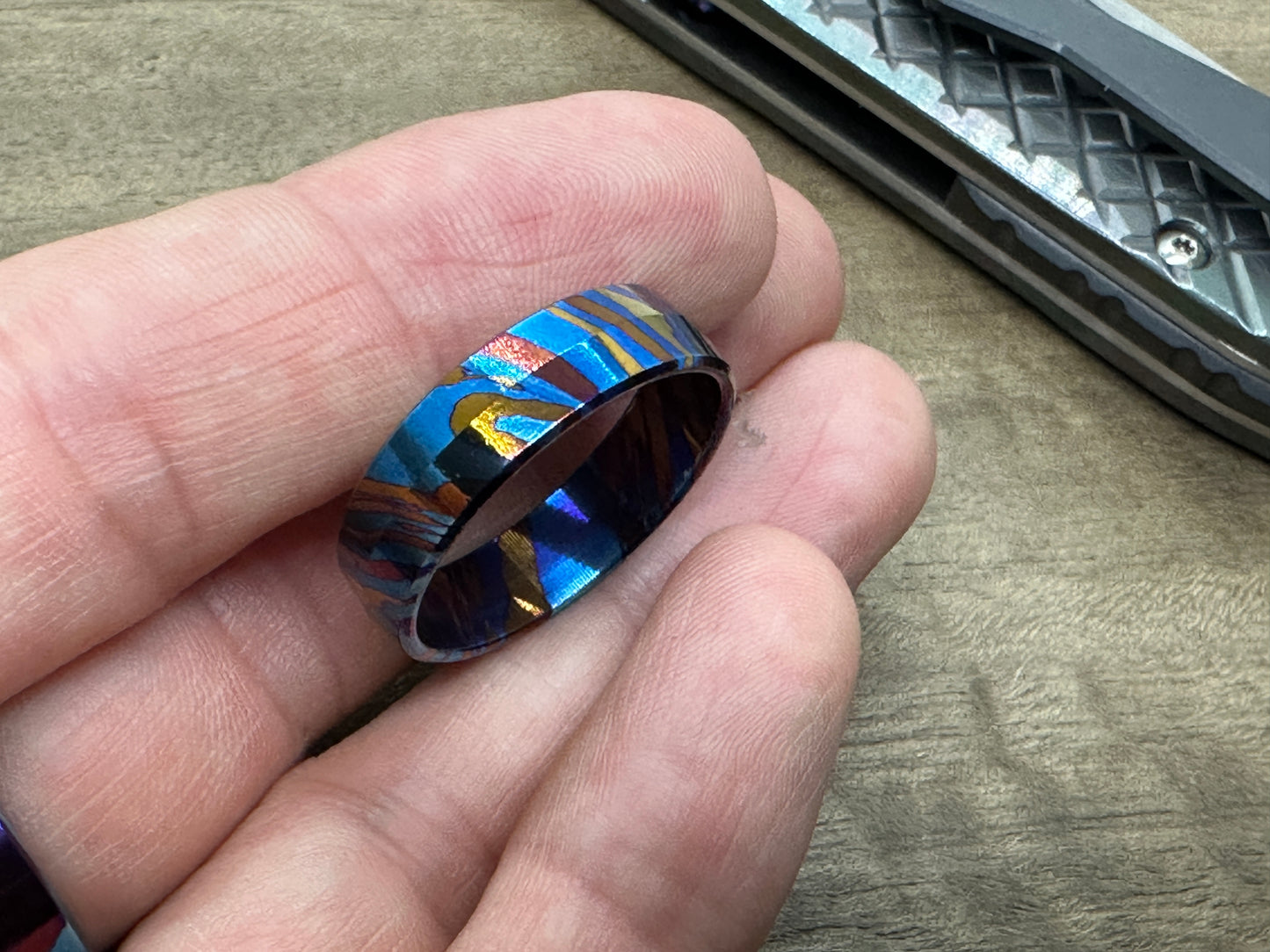 LITE TIMASCUS Ring US Size: 12 / Pendant / SpinTop Stand
