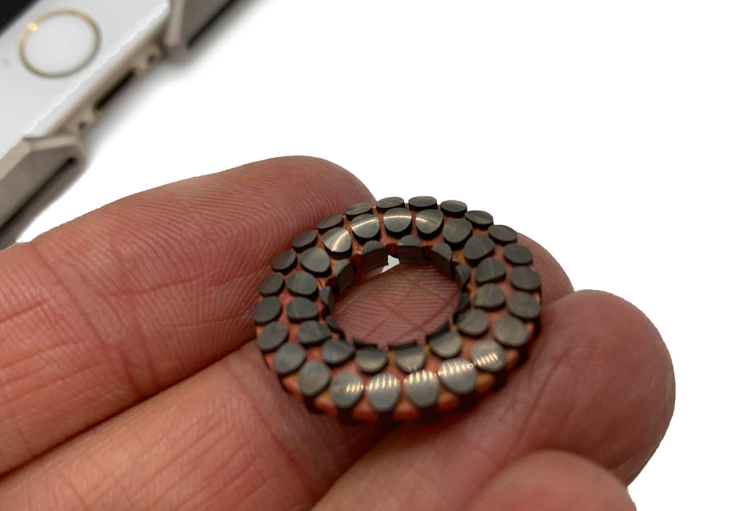 Deep Etched Superconductor lanyard bead Paracord bead Dog tag