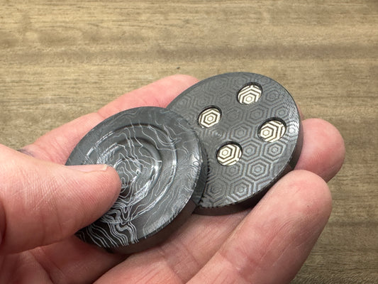 ORBITER TOPO Zirconium Parallel position Magnets Haptic Coins Fidget
