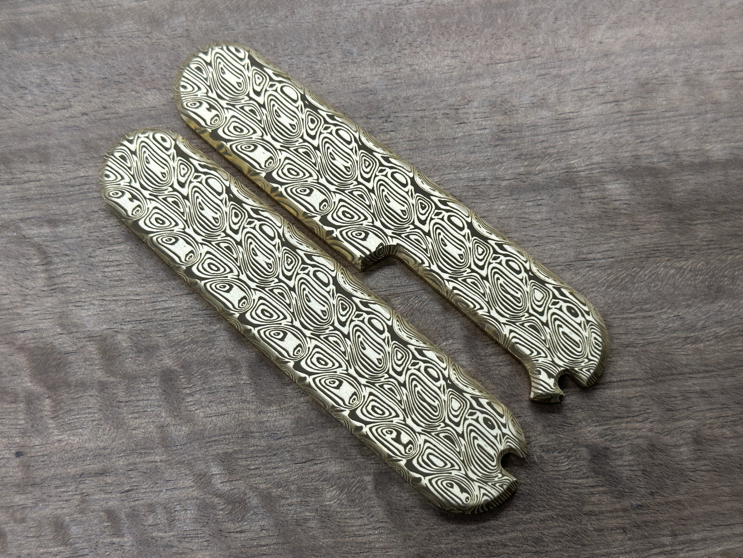 Dama AEGR 91mm Brass Scales for Swiss Army SAK