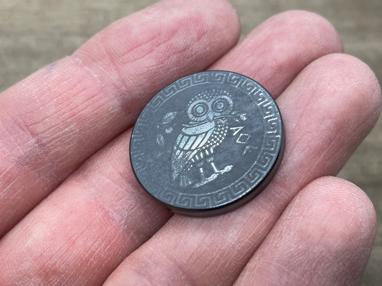 The OWL Zirconium Coin for Billetspin GAMBIT