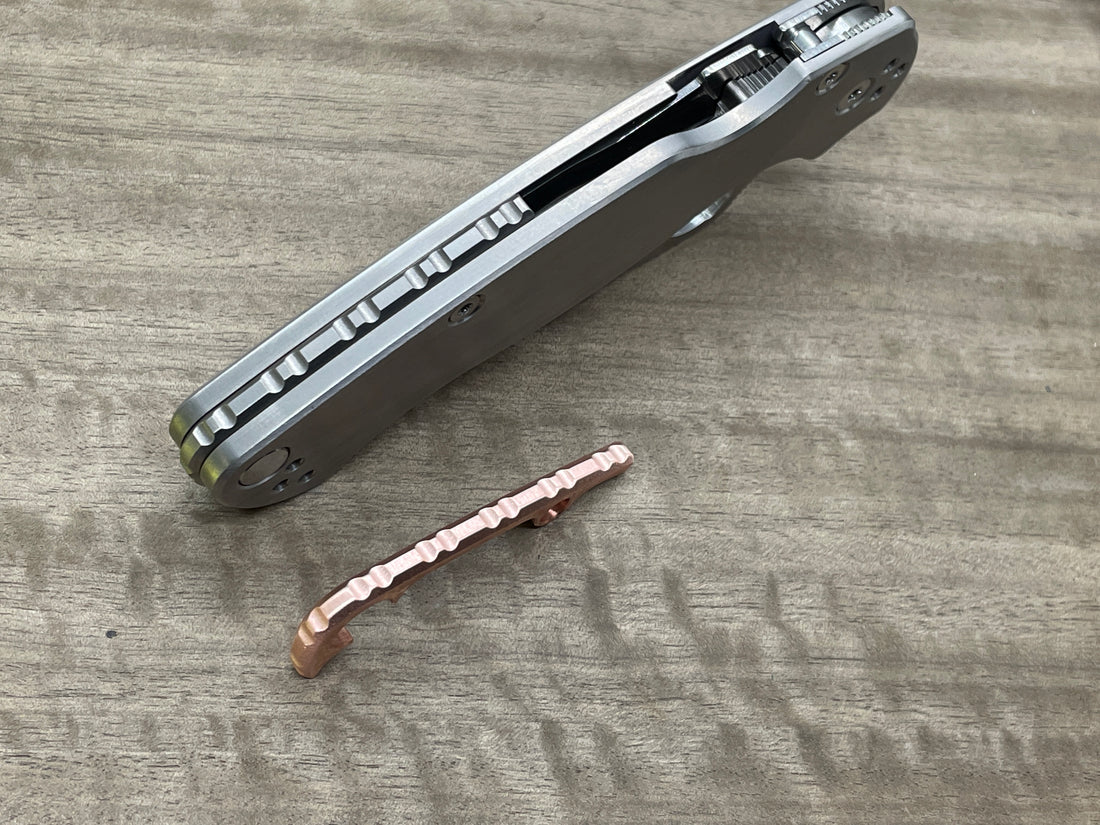 Copper Gear BACKSPACER for Spyderco PM2 Paramilitary 2 MetonBoss