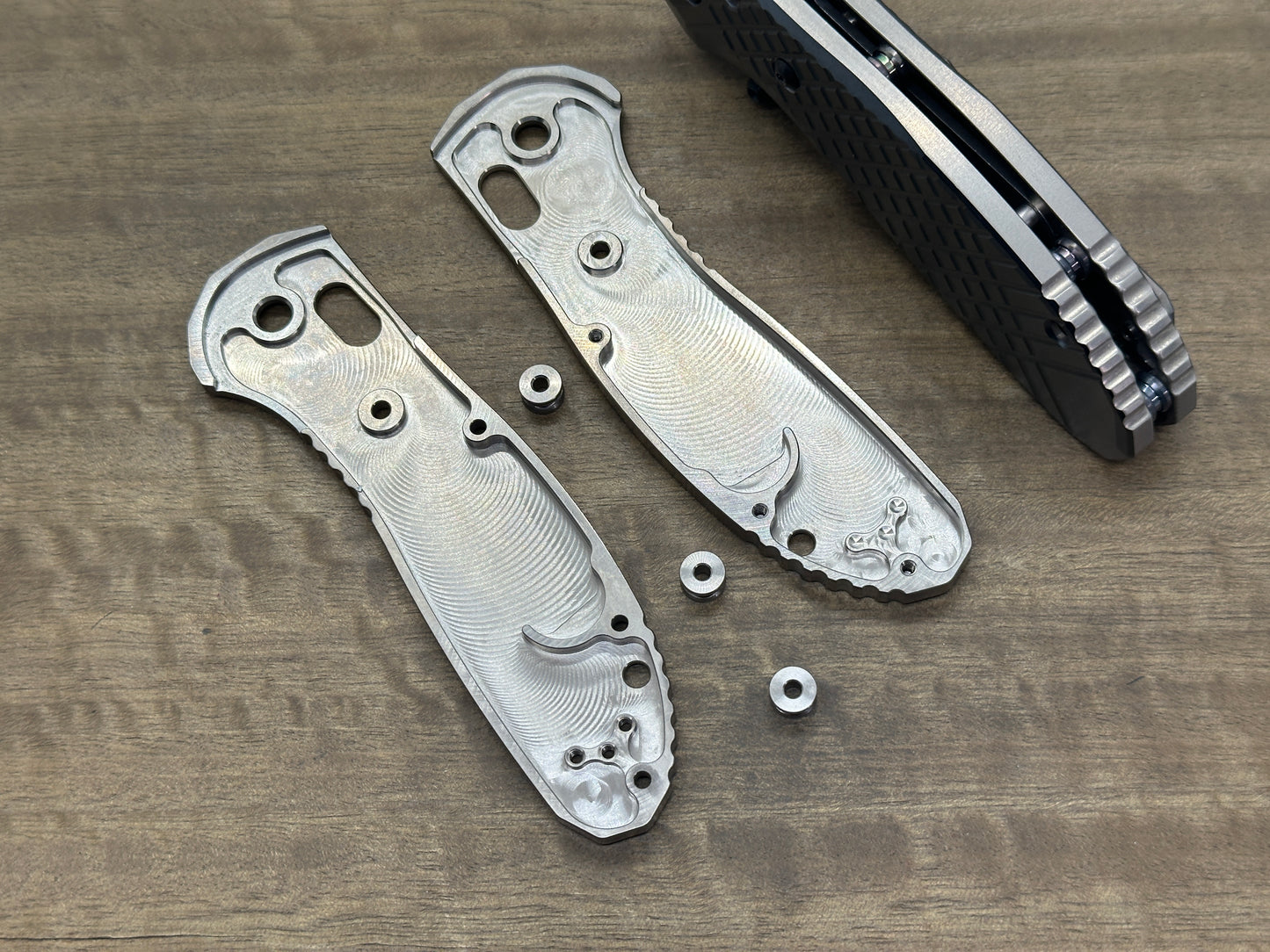 Reptilian Titanium Scales for Benchmade GRIPTILIAN 551 & 550