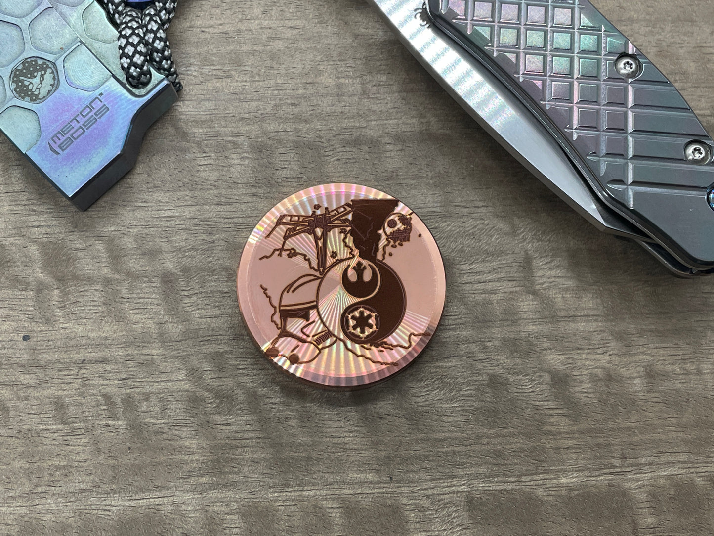 3 Sizes Star Wars Copper Worry Coin