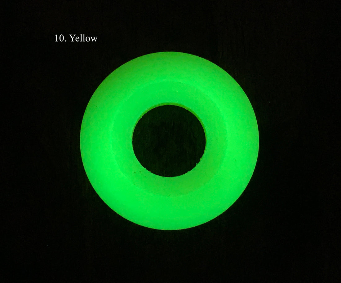 TurboGlow in the Dark Lanyard Bead keychain