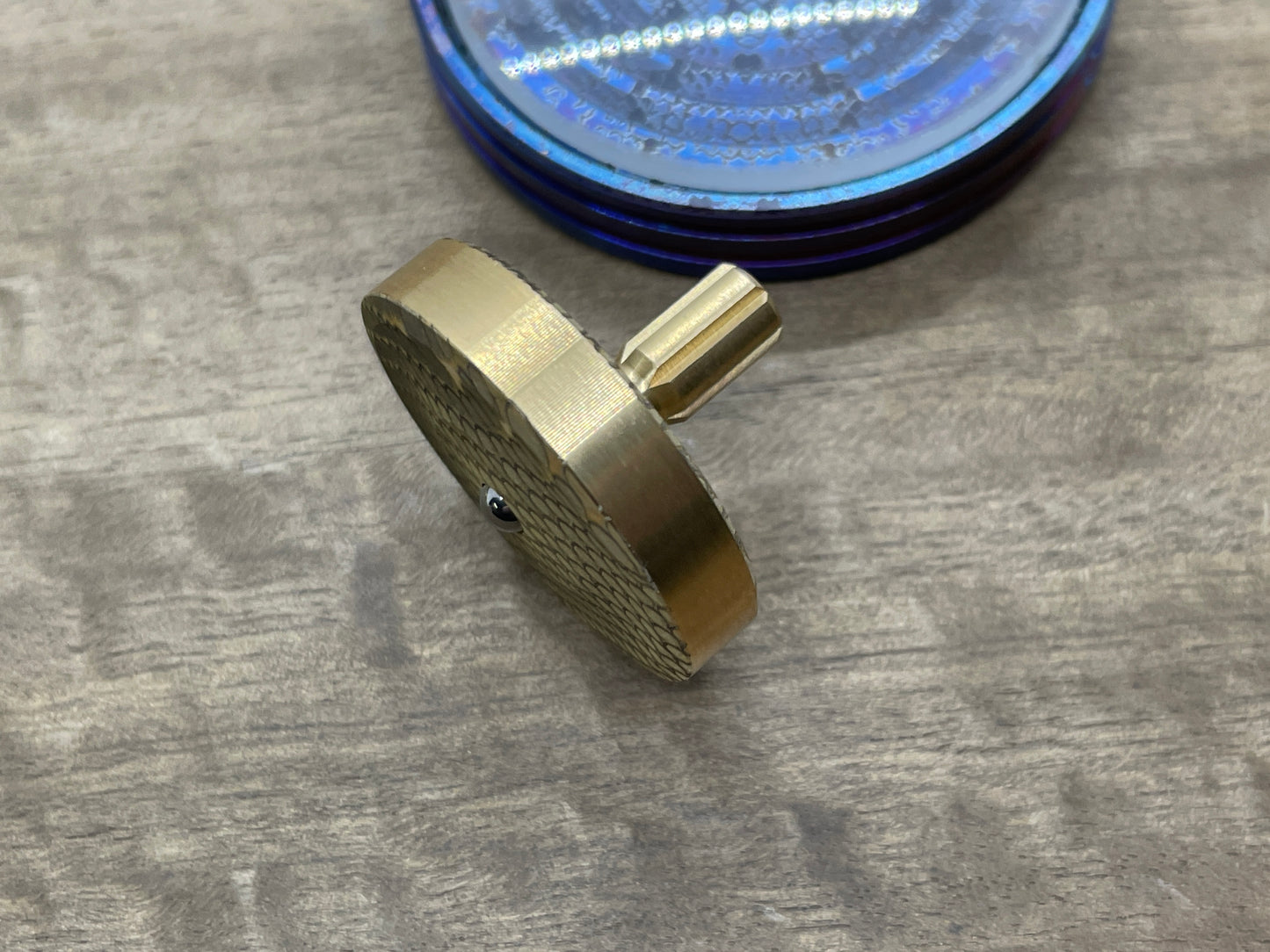 DRAGONSKIN Brass Spinning Top PERFORMER