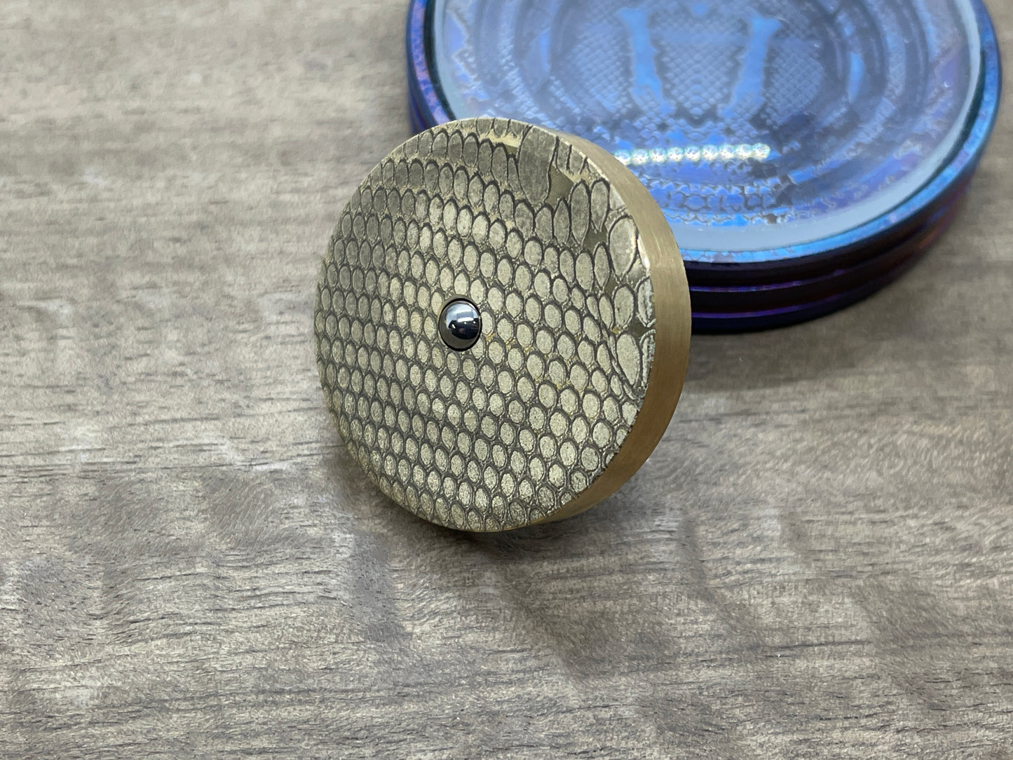 DRAGONSKIN Brass Spinning Top PERFORMER