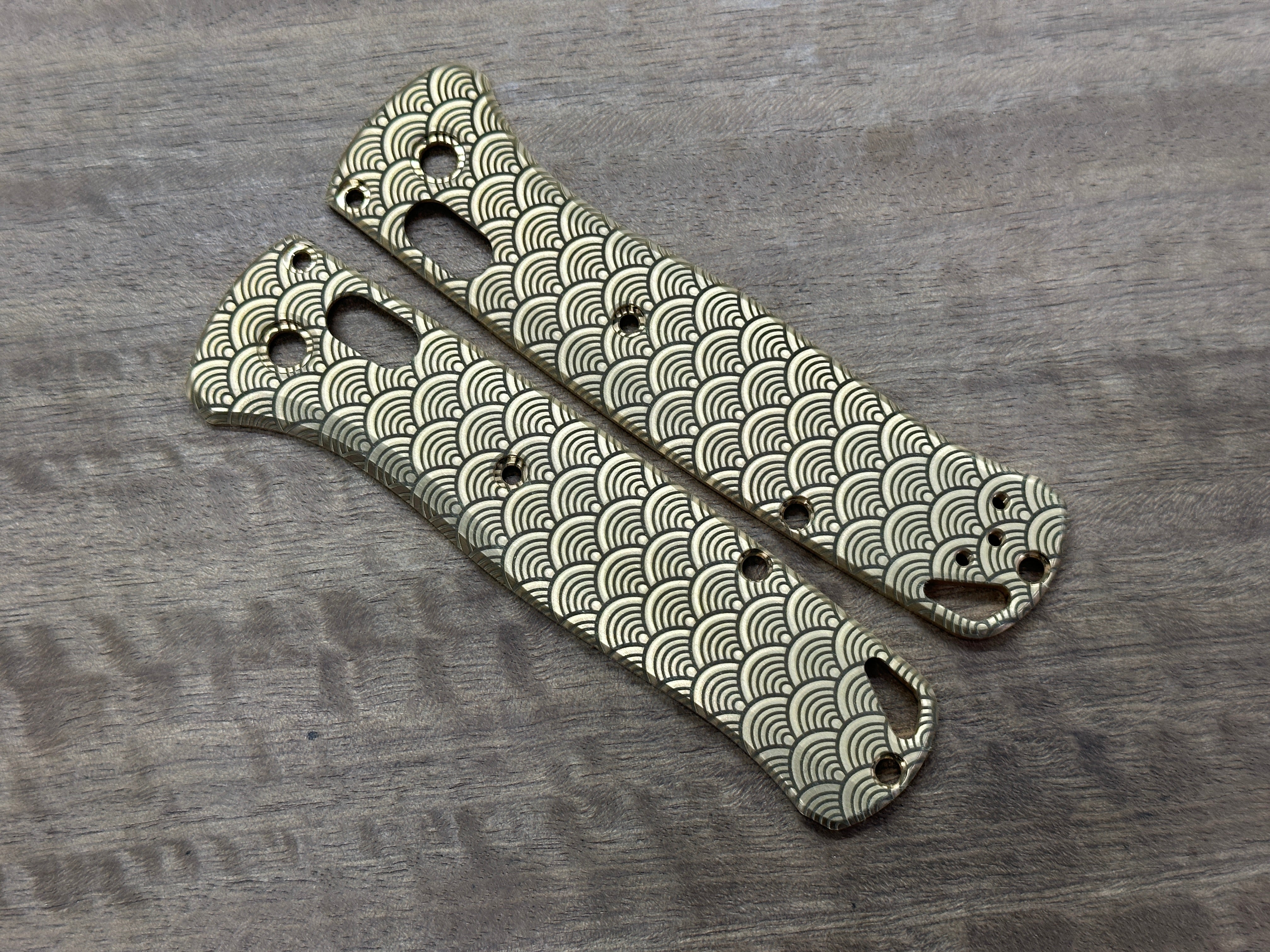 Polished Brass Custom Scales for Benchmade Bugout popular 535 Folding Knife scales Pocket knife Handles EDC MetonBoss Every Day Carry Birthday gift