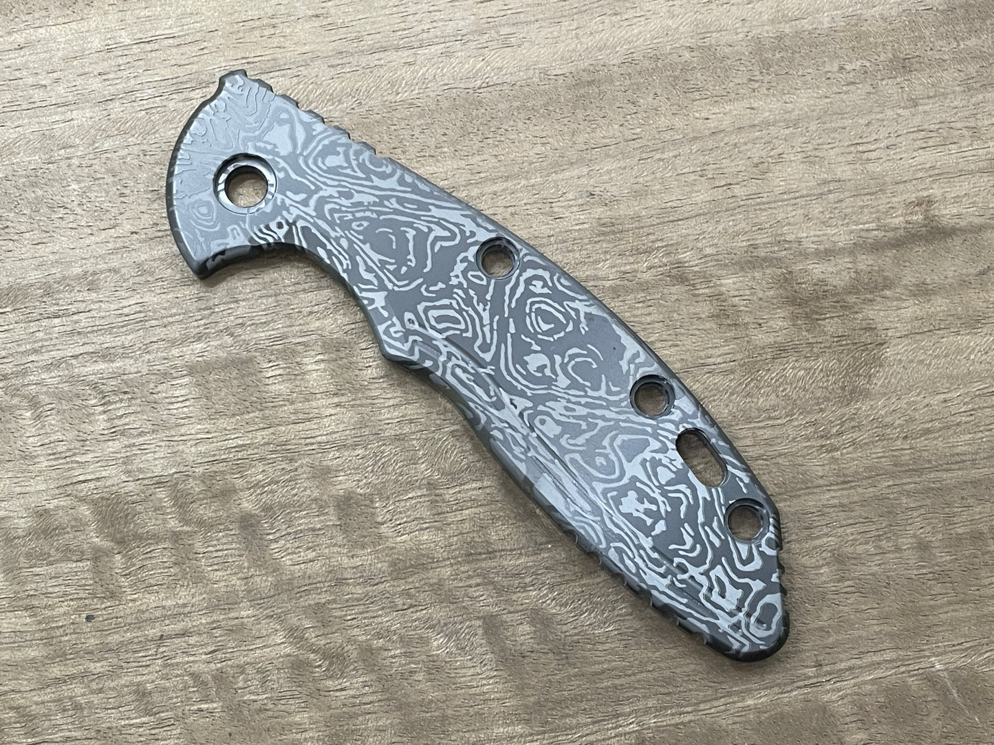 ALIEN engraved Black Zirconium scale for XM-18 3.5 HINDERER