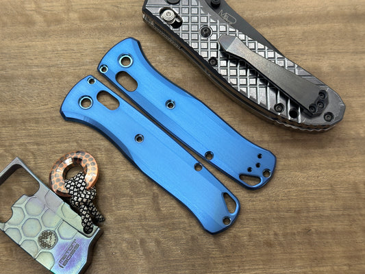 BLUE anodized Titanium Scales for Benchmade Bugout 535