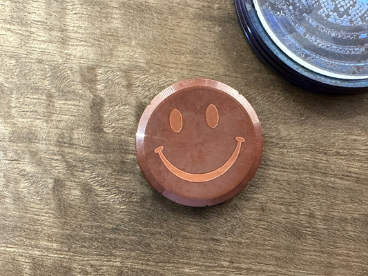 Smiley - Sad (Yes No Decision maker) Copper Spinning Worry Coin Spinning Top