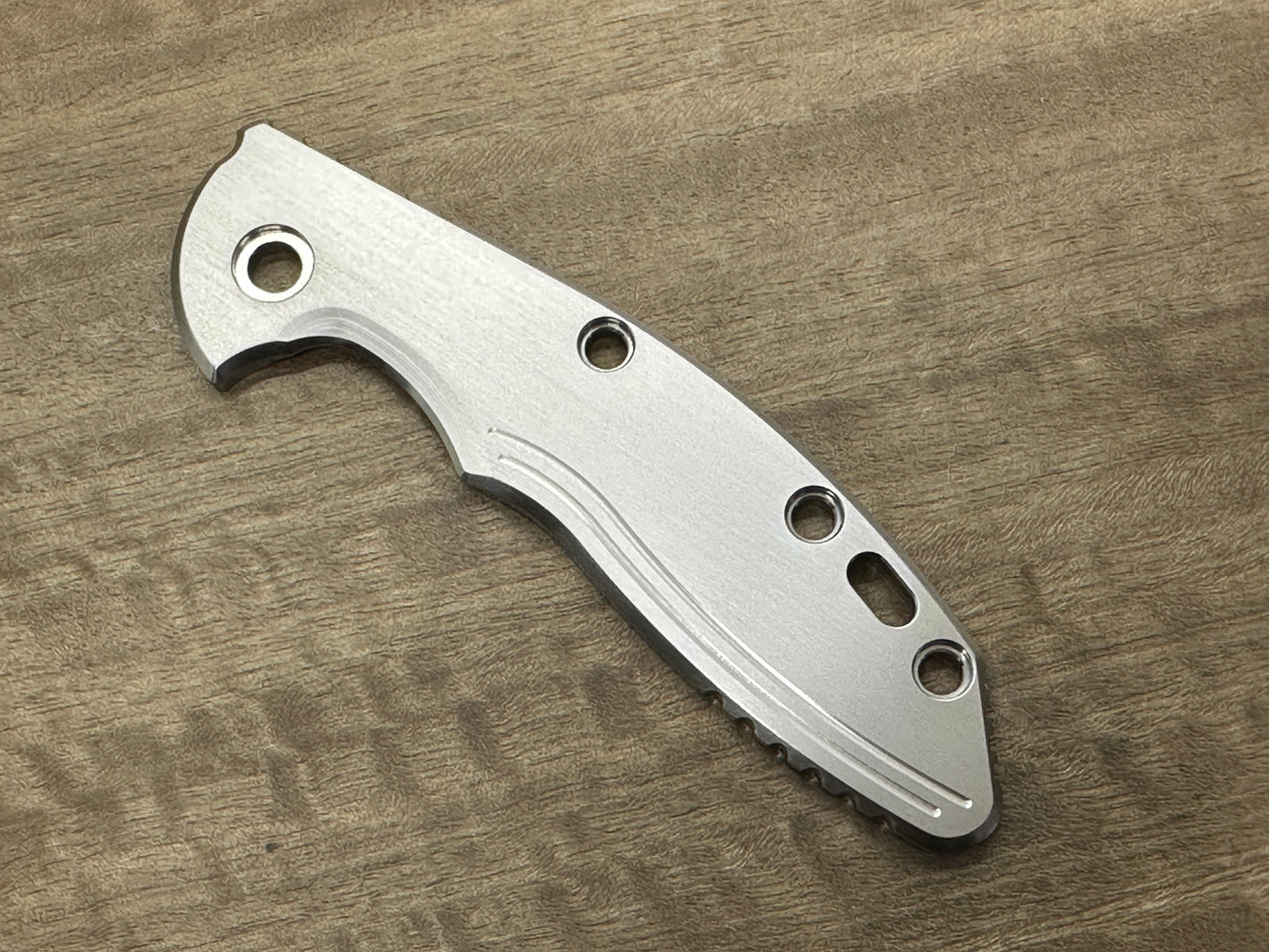 Brushed Titanium scale for XM-18 3.5 HINDERER