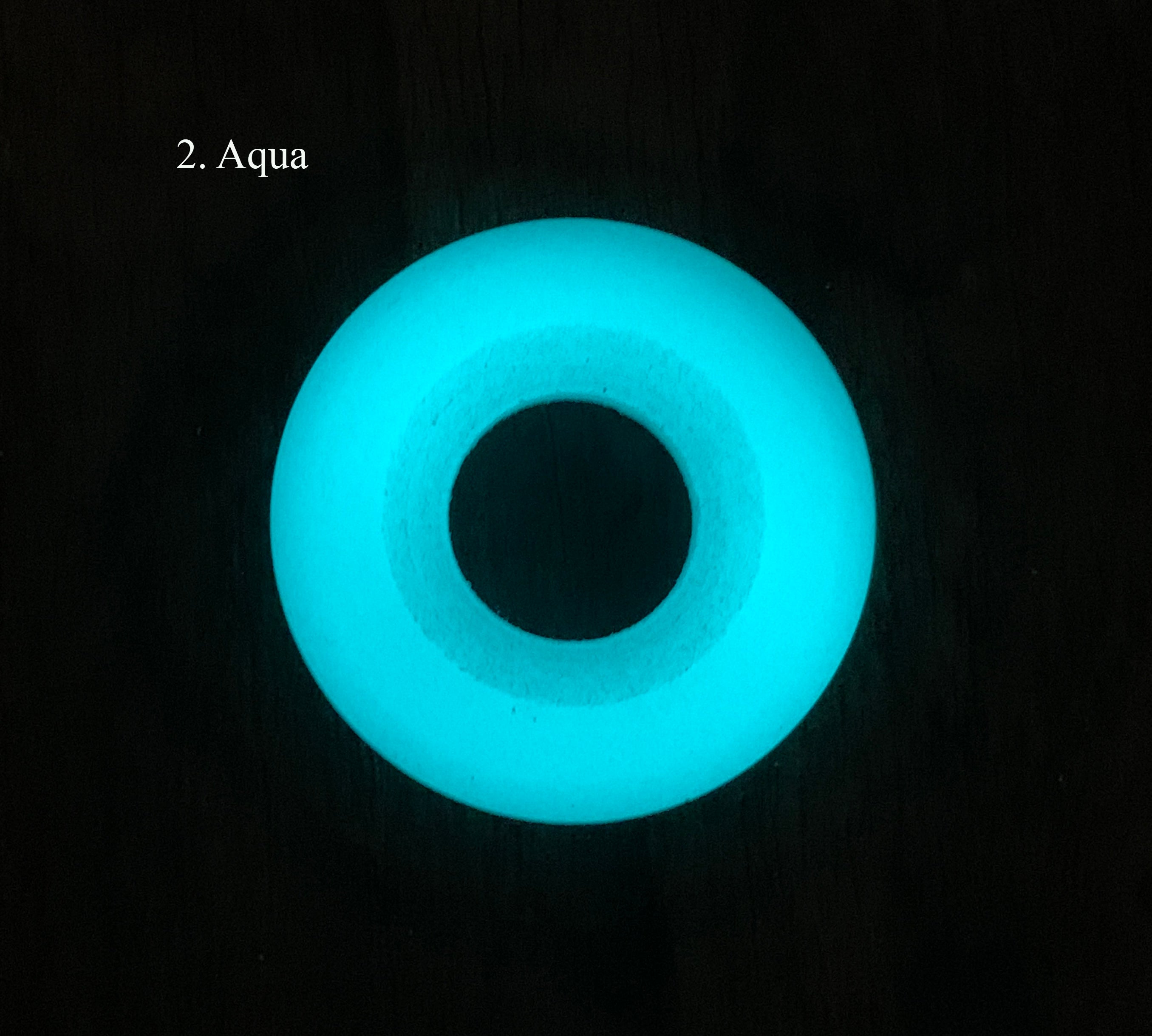 TurboGlow in the Dark Lanyard Bead keychain